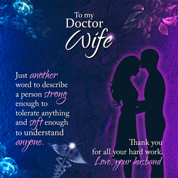 To Nurse/Doctor Message Card