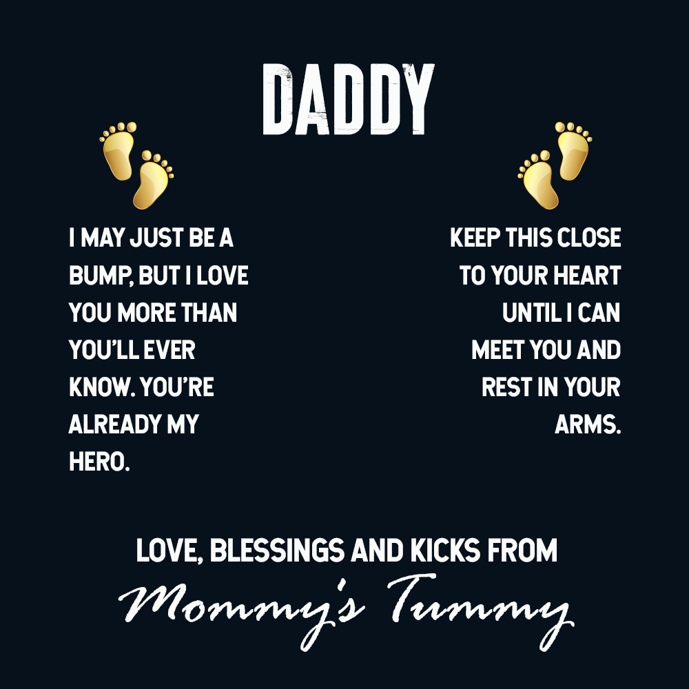 To Father Message Card