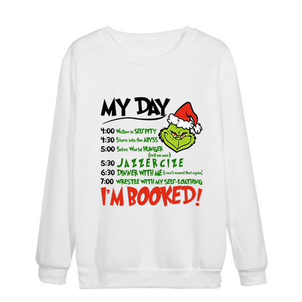 Christmas My Day I'M BOOKED Sweatshirt/Hoodie【BUY 2 GET FREE SHIPPING】