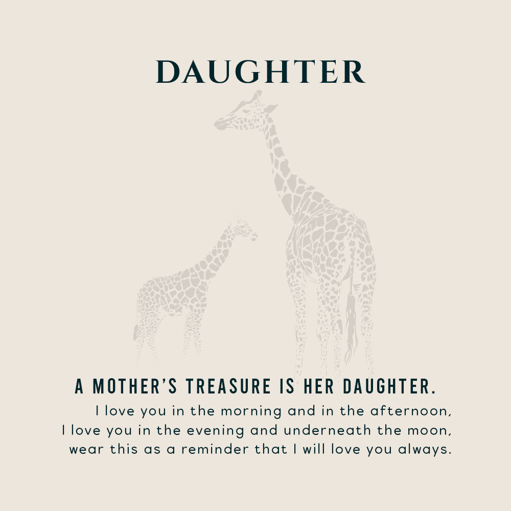 To Daughter Message Card