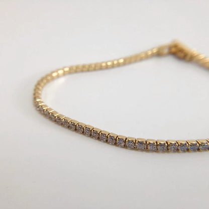 Simple Cubic Zirconia Bracelet