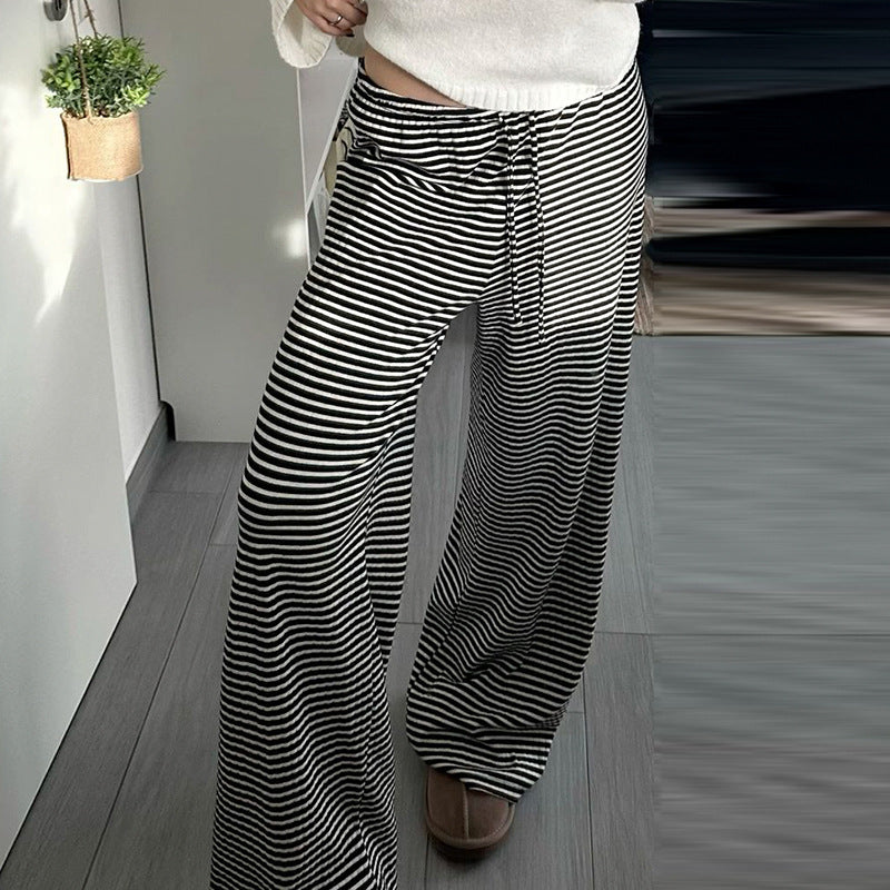 Casual Striped Pants