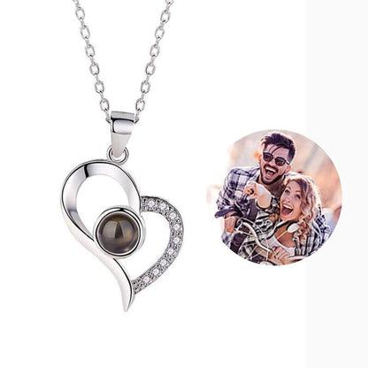 Personalized Projection Necklace - Record My Love