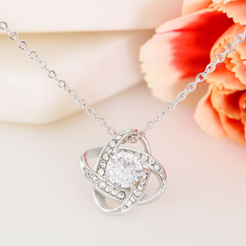 Love Knot Necklace Gift set for Mom