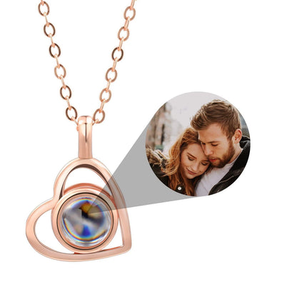 Personalized Projection Necklace - Record My Love